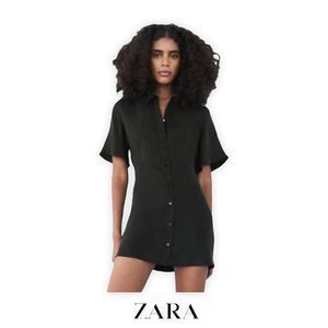 ZARA Women | Black | Flowy Mini Dress